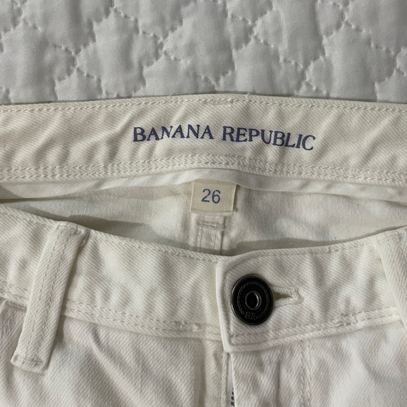 Banana Republic White Jeans - Picture 4 of 6